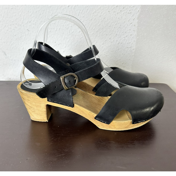 Sanita Wood Matrix Square Flex Sandal 39/8 Women’s Toe Separator Toe Gripper - Picture 6 of 12